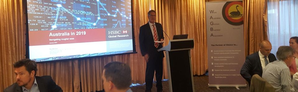 WAGBA HSBC Economic Outlook Breakfast    mit Paul Bloxham HSBC Chief Economist 